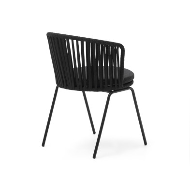 Садовый стул La Forma Saconca 59 x 56 x h77 см, чёрный