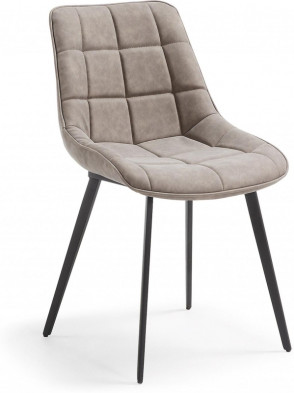 Стул La Forma Adah 51 x 59 x h82 см, бежево-серый