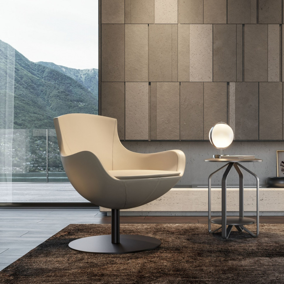 Кресло Giorgio Casa Attico 76 x 74 x h81 см, экокожа