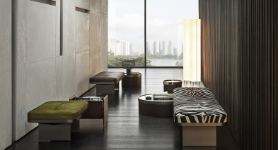 Банкетки и пуфы Minotti Clive