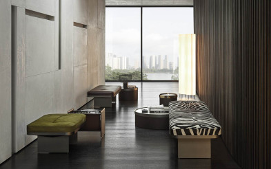 Банкетки и пуфы Minotti Clive
