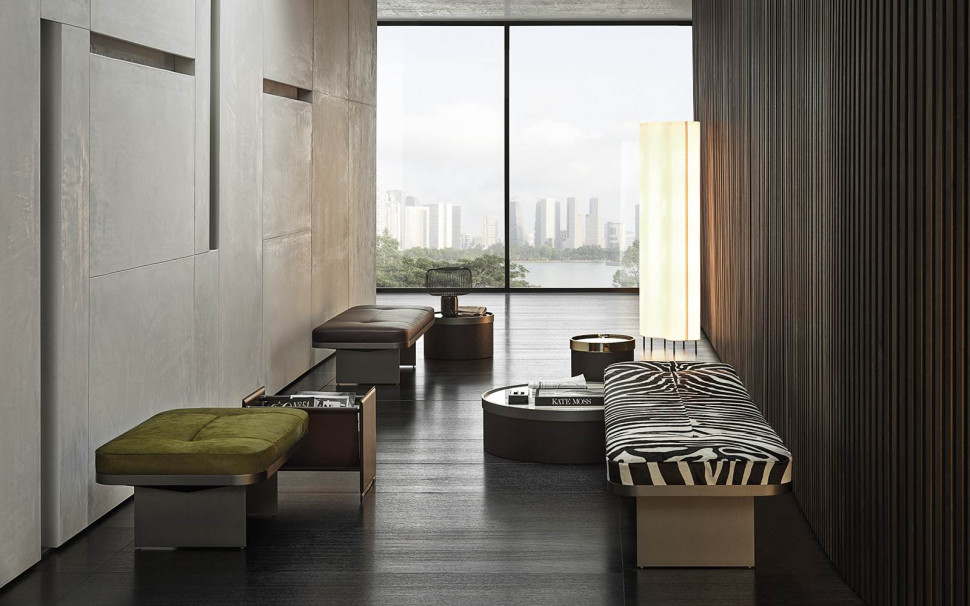Банкетки и пуфы Minotti Clive - фото товара