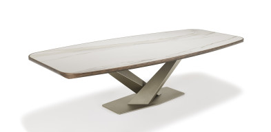 Стол в столовую Cattelan italia Stratos Keramik Premium