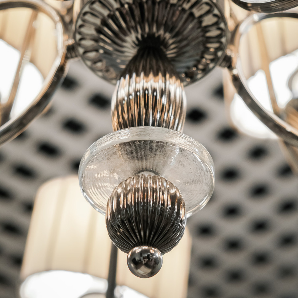 Подвесная люстра Jago Ovalini 100h x d110 nc18182 - материал