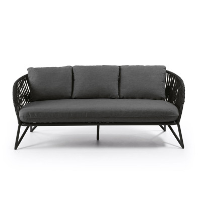 Диван La Forma Branzie 180 x 90 x h77 см, чёрный