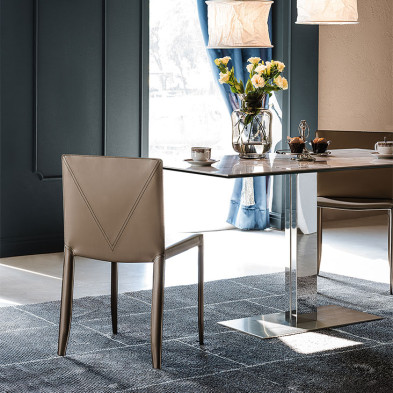 Стул в столовую Cattelan italia Piuma
