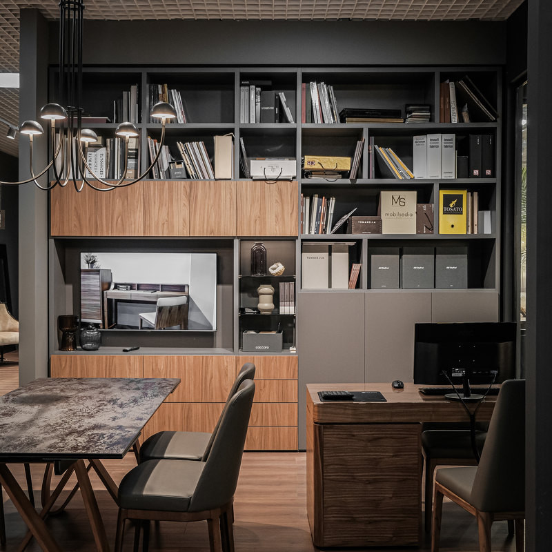 Модульная стенка Alf Dafre My Space 350 x 41,6 x 300h nc101915 - фото товара