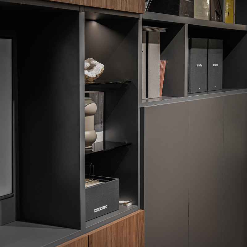 Модульная стенка Alf Dafre My Space 350 x 41,6 x 300h nc101915 - стиль