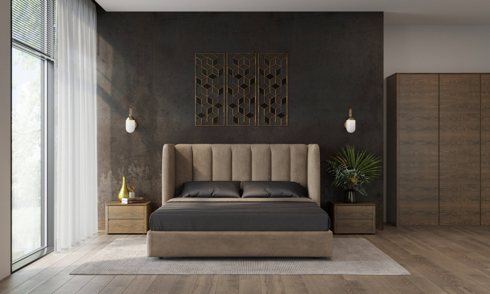 Кровать с подъемным механизмом Renata Mod Interiors Selection 200 x 222 x 115h nc101912