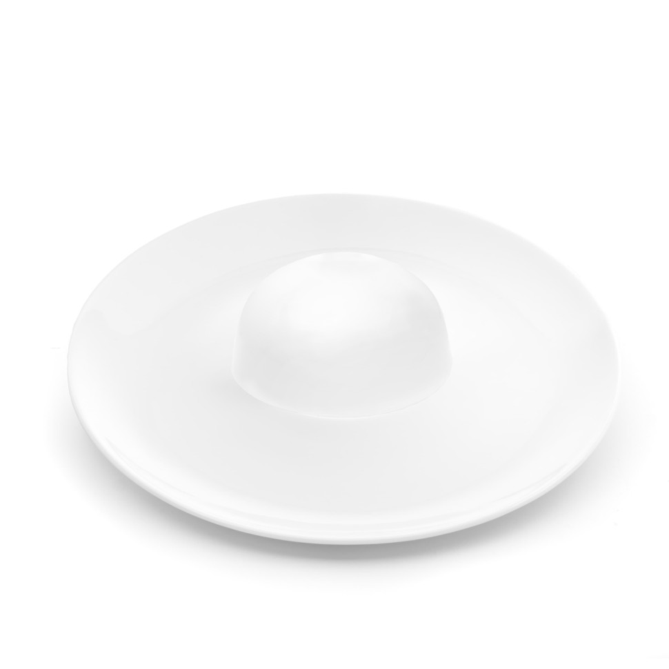 Тарелка для пасты SchonhuberFranchi M'arte с клошем, диаметр 29 см, белая, фарфор