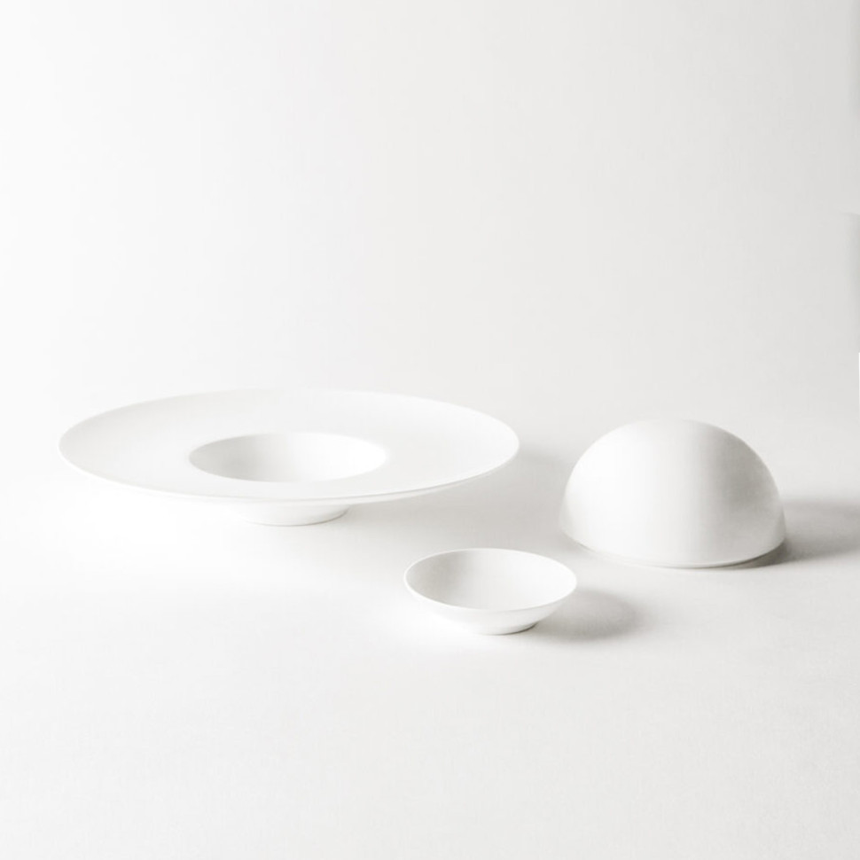 Тарелка для пасты SchonhuberFranchi M'arte с клошем, диаметр 29 см, белая, фарфор