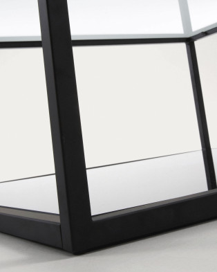 Журнальный столик La Forma Greenhill 80 x 80 x h35 см, чёрный