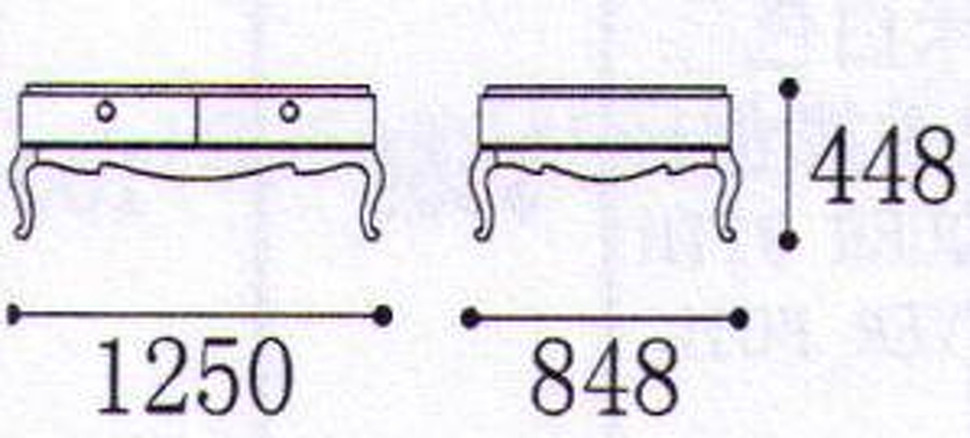 Журнальный стол, отделка перламутровый кремовый лак, серебряное напыление Fratelli Barri Venezia 124,5 x 83,5 x 45,5h nc67382
