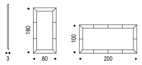 Размеры Зеркало Cattelan italia Photo Размеры Зеркало Cattelan italia Photo