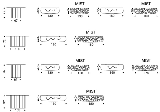 Размеры Консоль Cattelan Italia Nettuno Размеры Консоль Cattelan Italia Nettuno