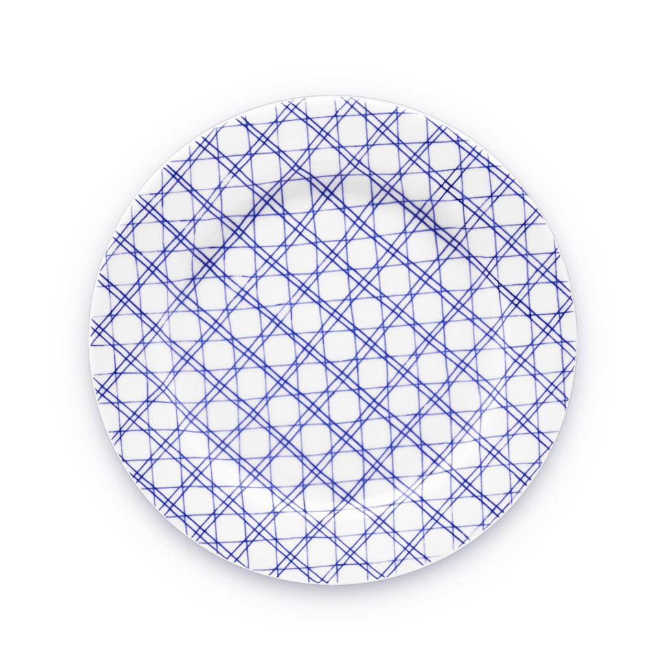 Комплект тарелок на 1 персону SchonhuberFranchi Shabbychic, 3 предмета, белый с рисунком, фарфор