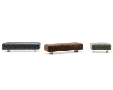 Банкетки и пуфы Minotti Quincy Chevron
