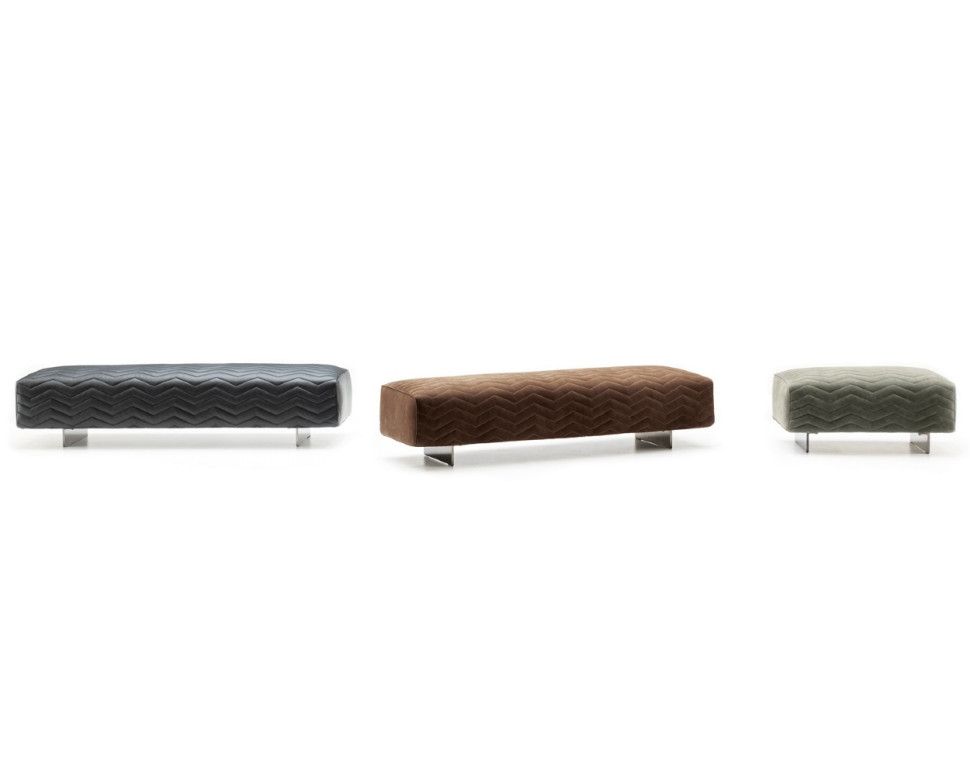 Банкетки и пуфы Minotti Quincy Chevron