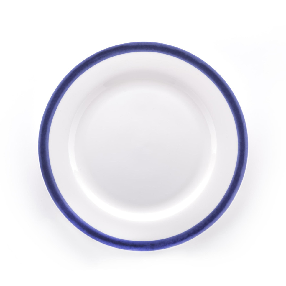 Комплект тарелок на 1 персону SchonhuberFranchi Shabbychic, 2 предмета, белый, синий, фарфор