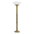 Торшер Eichholtz Figaro 40 x 60 x h195 см, античная латунь и белое стекло