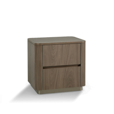 Прикроватная тумбочка Fratelli Barri Bardi 55 x 45 x h55 см, из шпона американского ореха