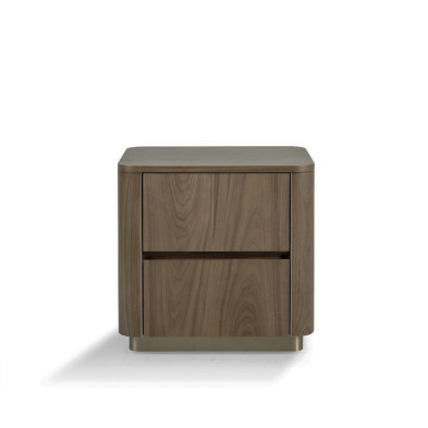 Прикроватная тумбочка Fratelli Barri Bardi 55 x 45 x h55 см, из шпона американского ореха