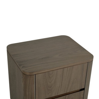 Прикроватная тумбочка Fratelli Barri Bardi 55 x 45 x h55 см, из шпона американского ореха