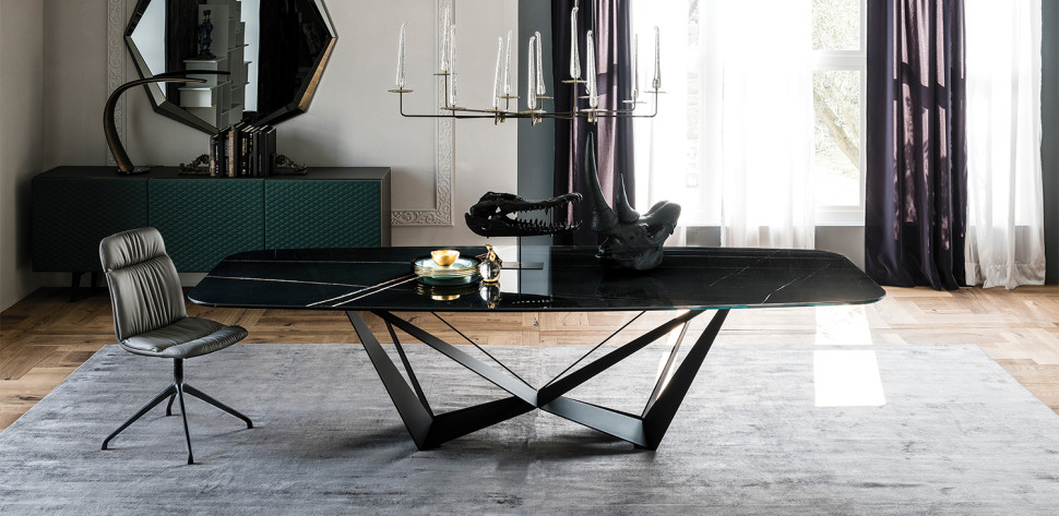 Стол в столовую Cattelan italia Skorpio Keramik