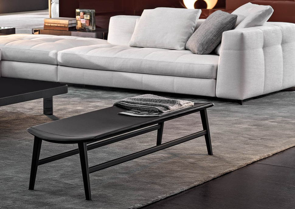 Банкетки и пуфы Minotti Fynn - стиль