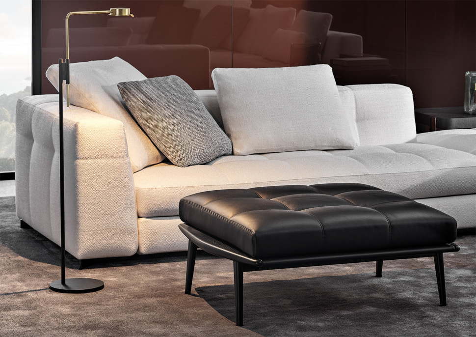 Банкетки и пуфы Minotti Fynn - фото товара