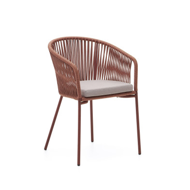 Стул La Forma Yanet 56 x 55 x h79 см, терракотовый