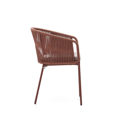 Стул La Forma Yanet 56 x 55 x h79 см, терракотовый