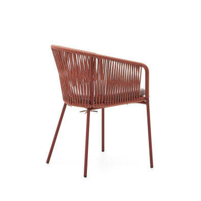 Стул La Forma Yanet 56 x 55 x h79 см, терракотовый