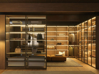 Гардеробная Molteni Gliss Master Glass