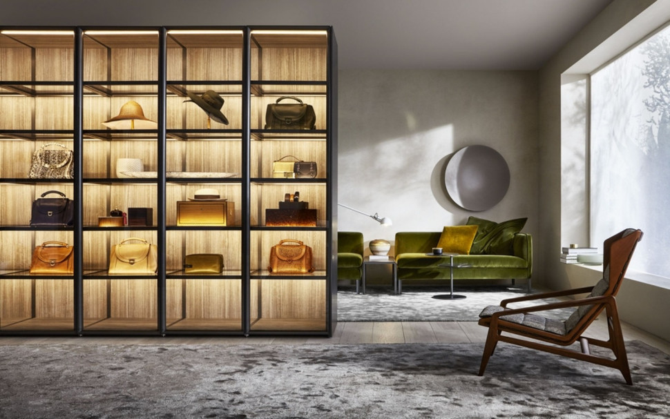 Гардеробная Molteni Gliss Master Glass
