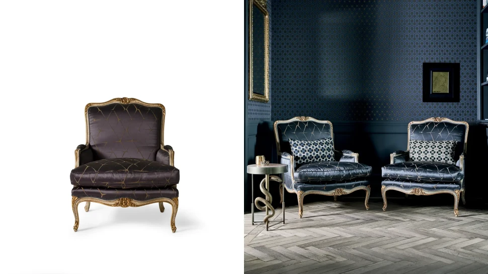 Кресло Angelo Cappellini Louis XV style 2150