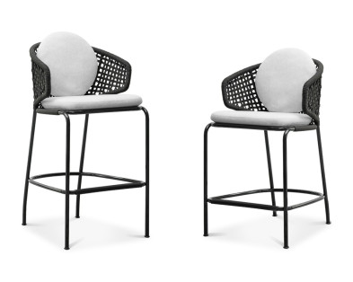 Барный стул Minotti Aston Cord Outdoor