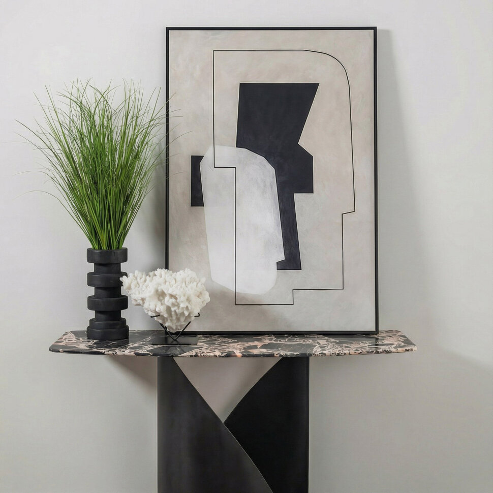 Декоративный элемент Fratelli Barri Accessories 15 x 15 x h32 см, чёрное дерево - материал