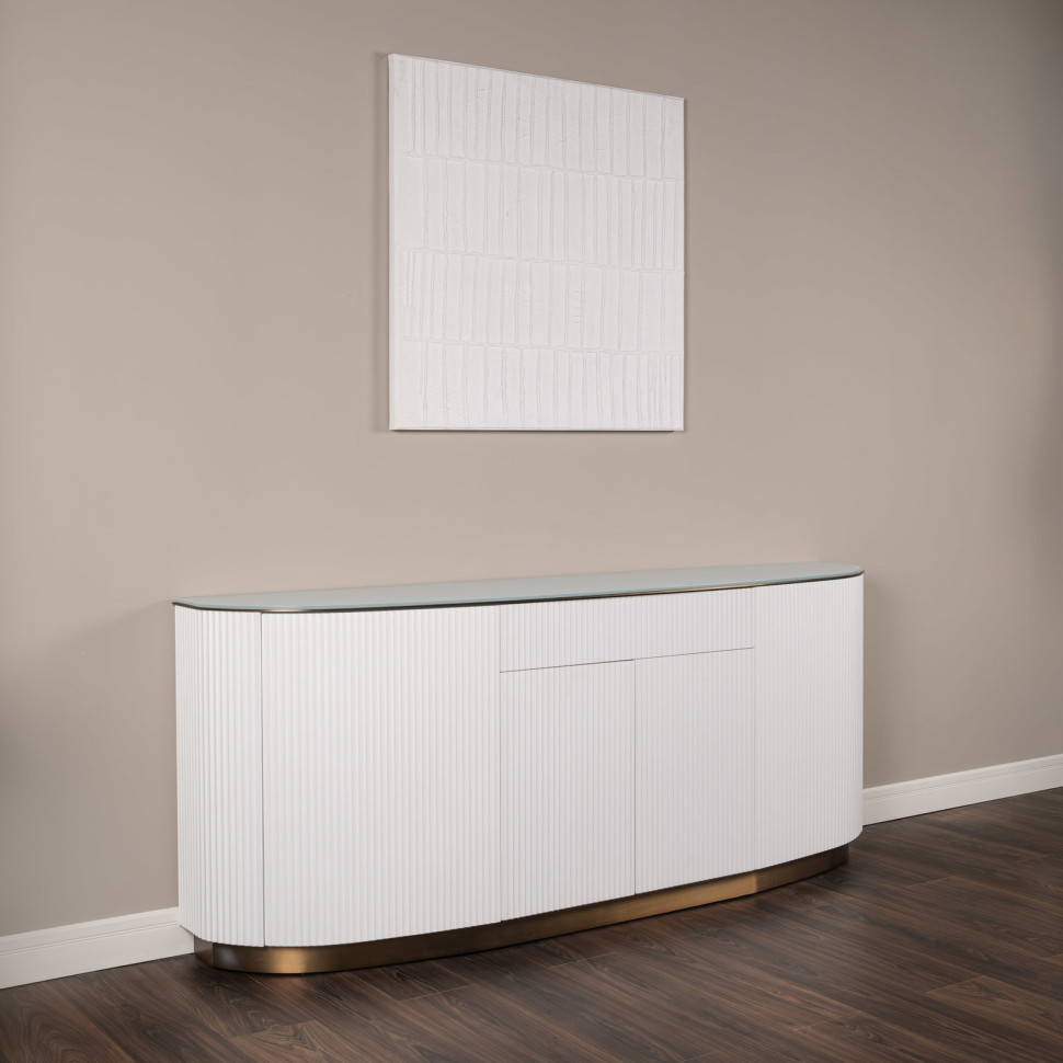 Буфет Fratelli Barri Loreto 200 x 41 x h80 см, белый матовый лак