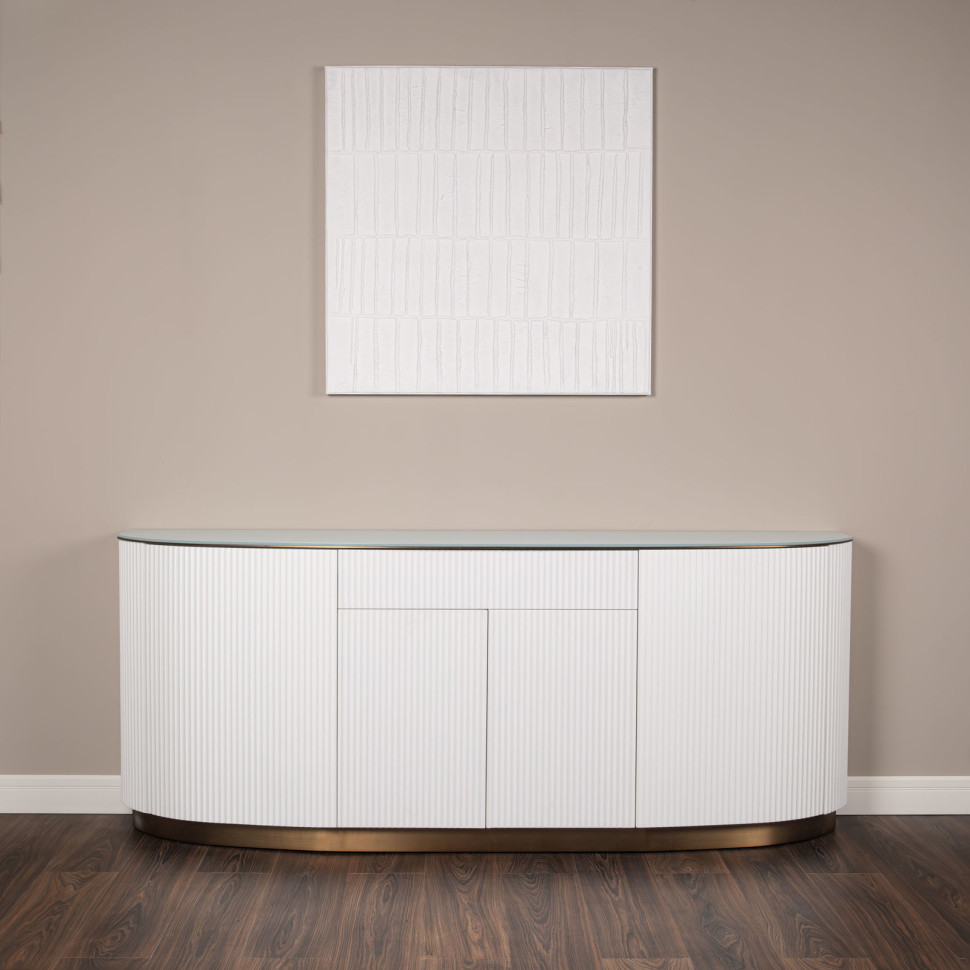 Буфет Fratelli Barri Loreto 200 x 41 x h80 см, белый матовый лак - материал