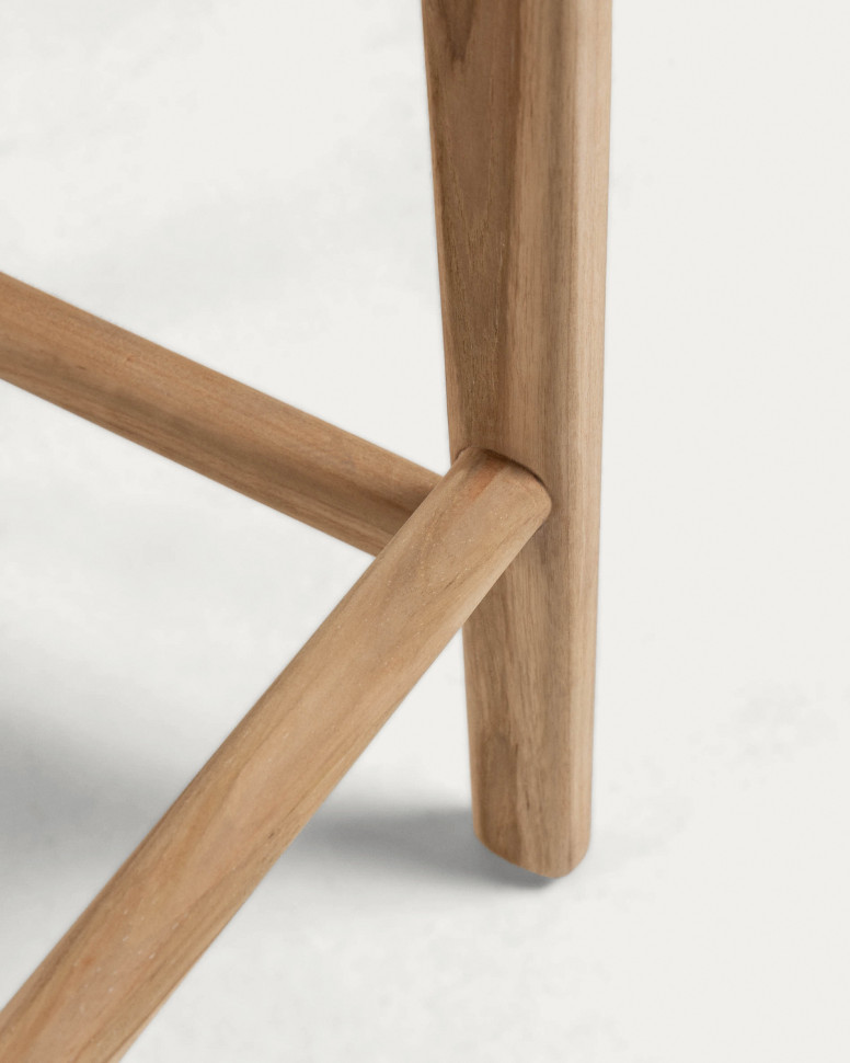 Табурет La Forma Calixta 45 x 40 x h67 см, тик, кожа