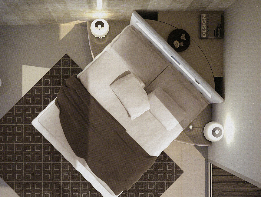 Кровать Artik Fimes Momenti notte 30B01 2