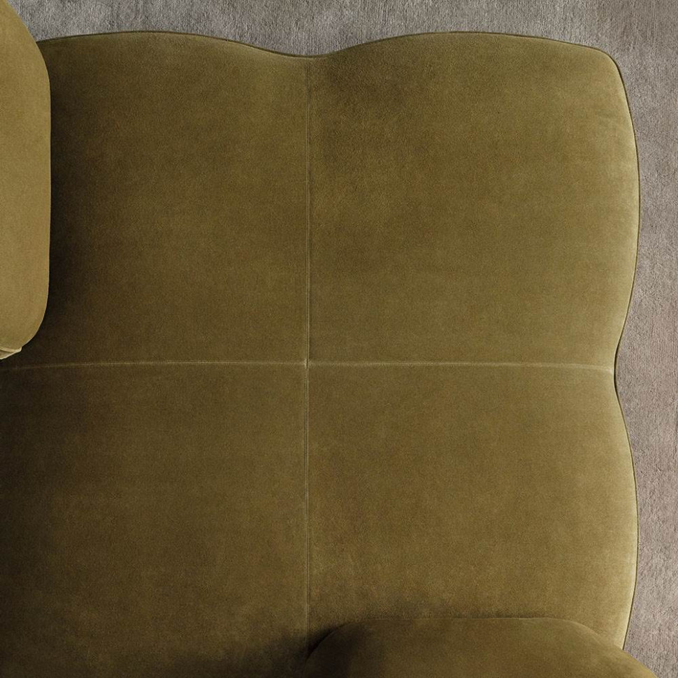Кушетка Minotti Saki - материал