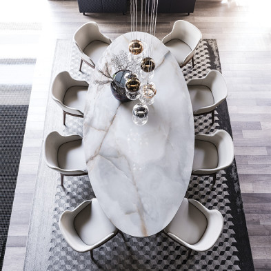 Стол в столовую Cattelan italia Roll Keramik