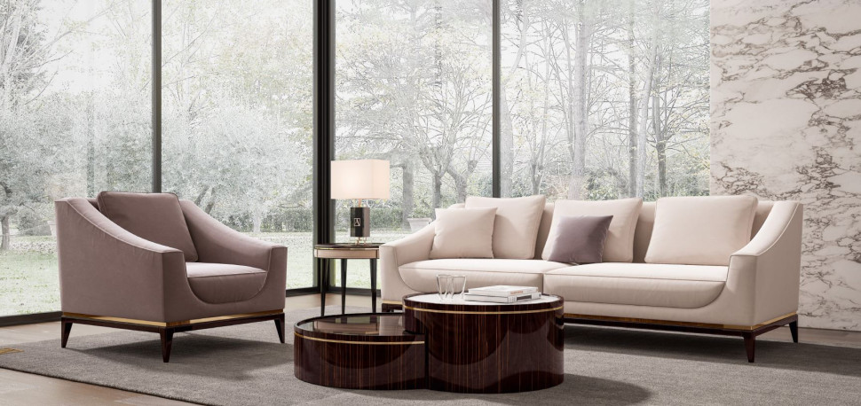 Журнальные столы Antonelli Atelier Calvin, Carl, Clay