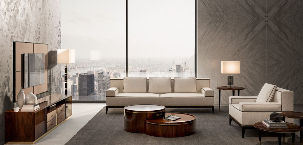 Журнальные столы Antonelli Atelier Calvin, Carl, Clay