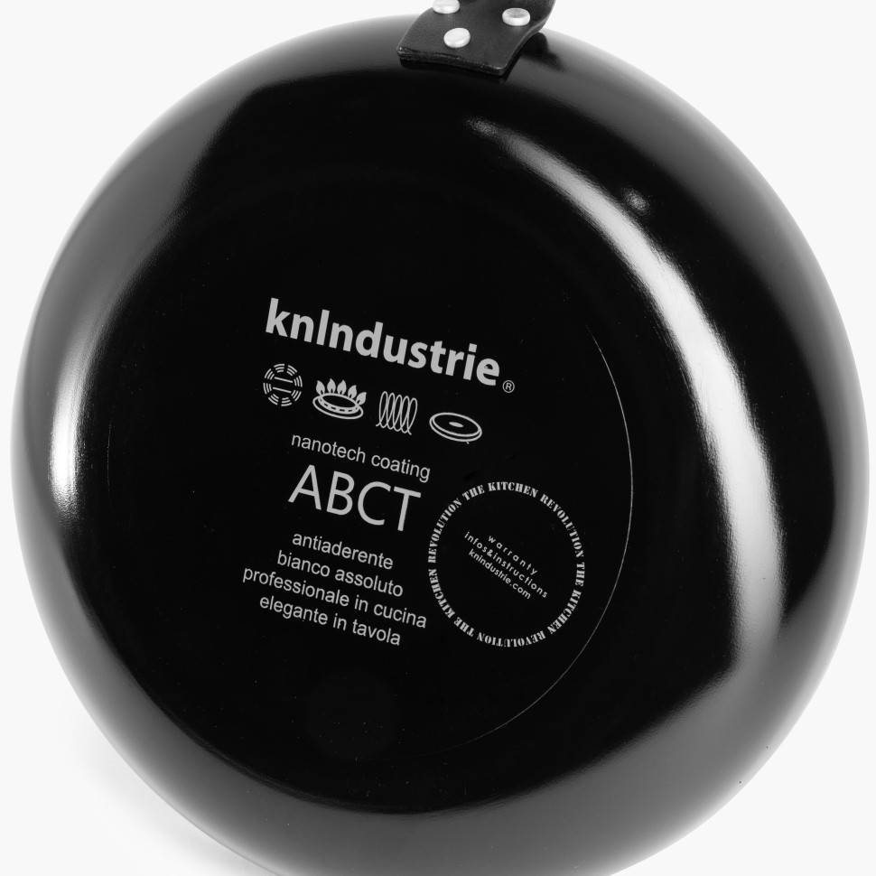 Сковорода KNIndustrie BLACK, D28 см, алюминий с антипригарным покрытием