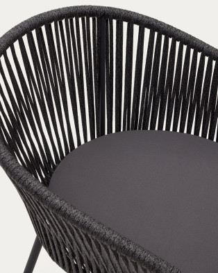 Стул La Forma Yanet 56 x 55 x h79 см, чёрный