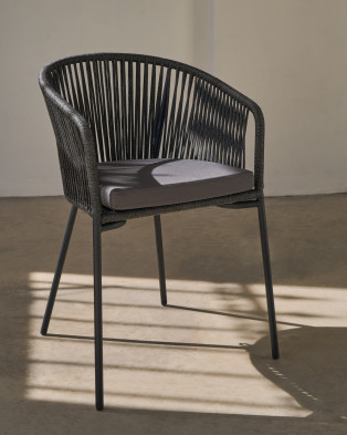 Стул La Forma Yanet 56 x 55 x h79 см, чёрный