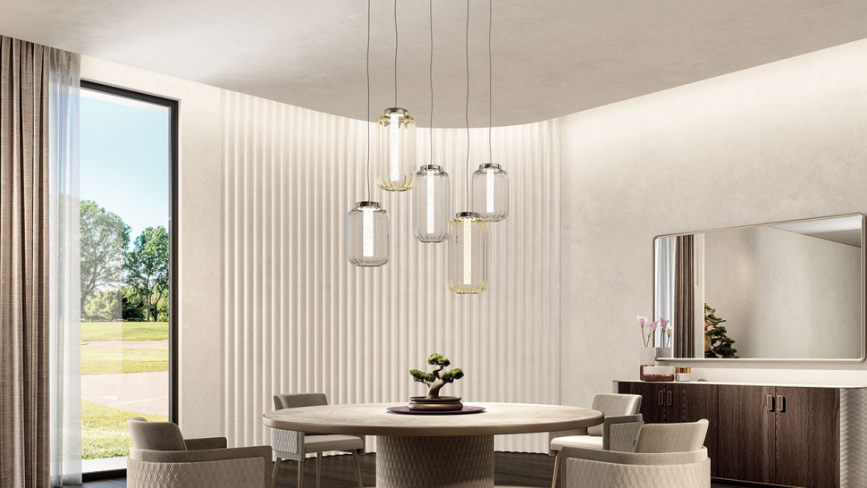 Светильник Reflex Angelo Lanterna Sospensione - материал